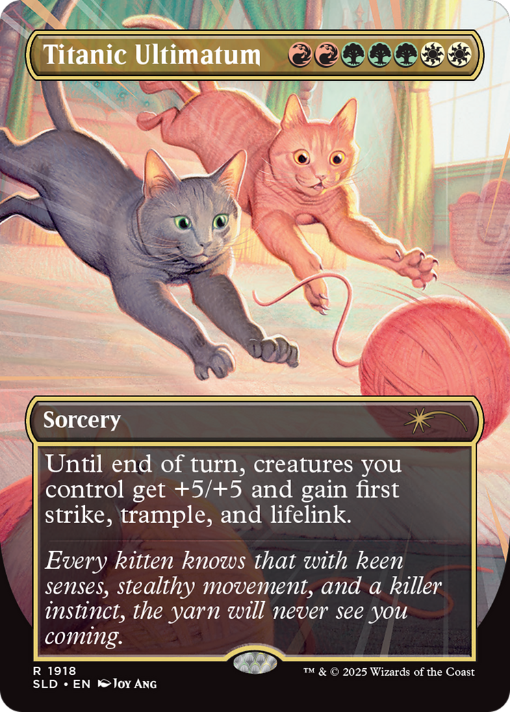 Titanic Ultimatum (1918) (Rainbow Foil) [Secret Lair Drop Series] | Odin's Place