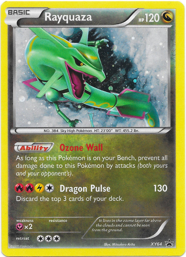 Rayquaza (XY64) (Jumbo Card) [XY: Black Star Promos] | Odin's Place