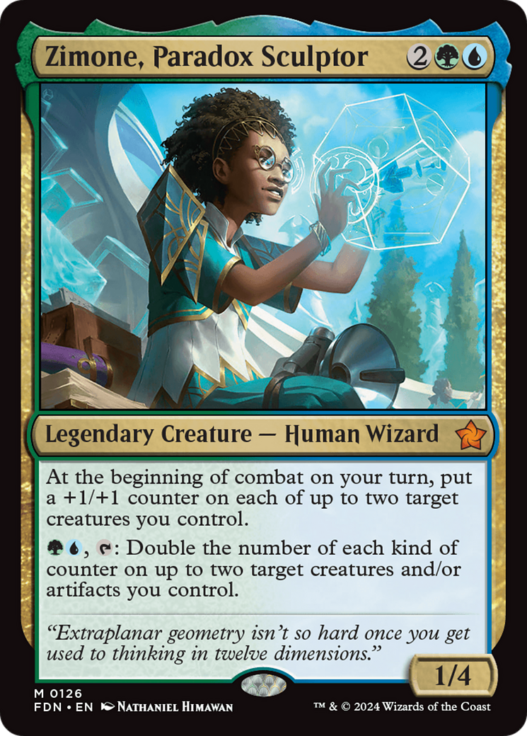 Zimone, Paradox Sculptor [Foundations] | Odin's Place