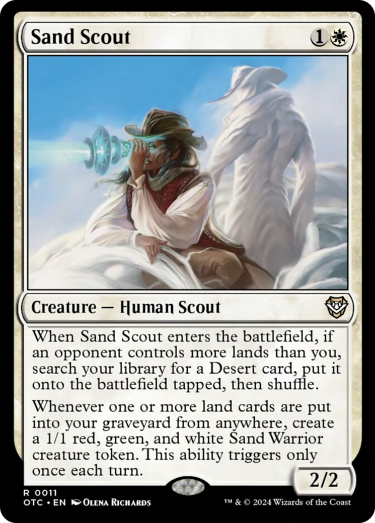 Sand Scout [Outlaws of Thunder Junction Commander] | Odin's Place