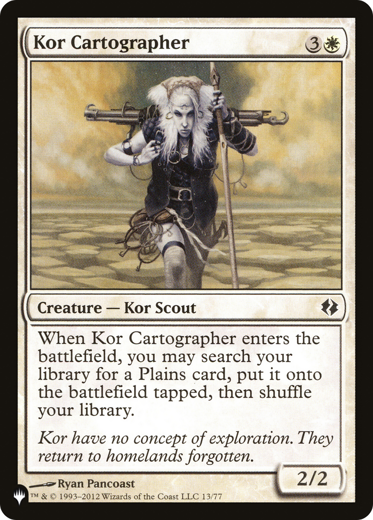 Kor Cartographer [The List] | Odin's Place