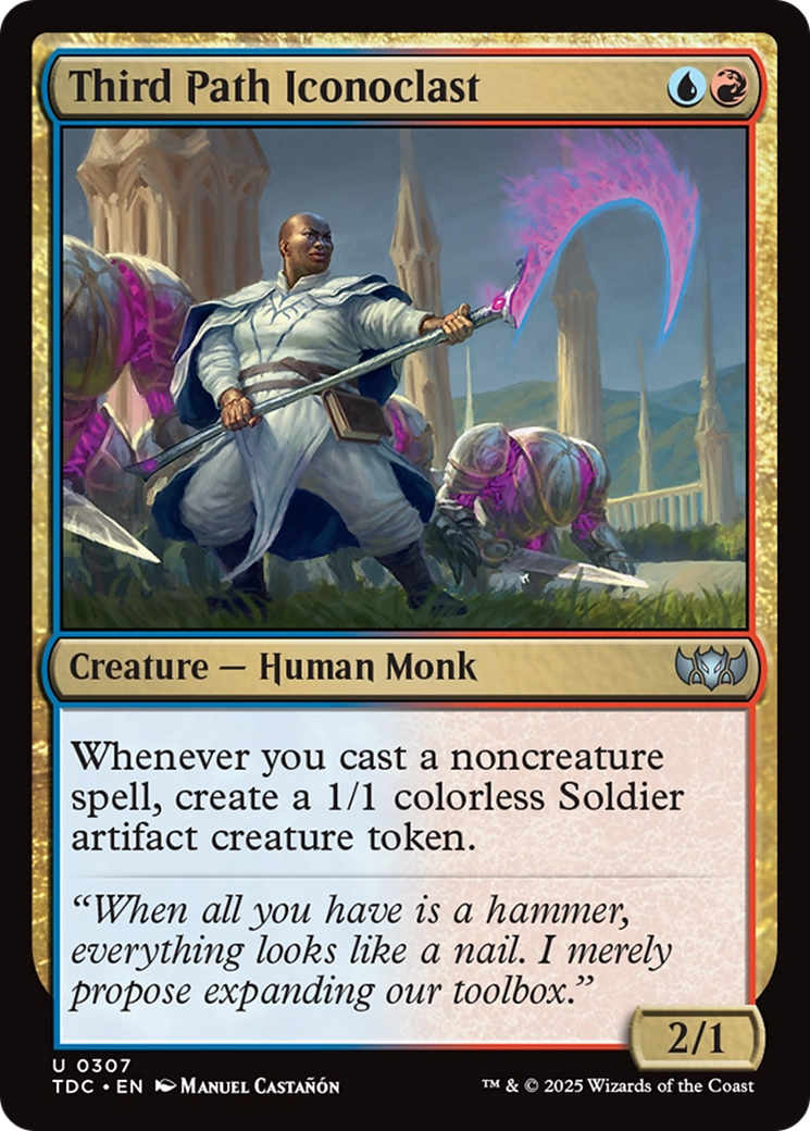 Third Path Iconoclast [Tarkir: Dragonstorm Commander] | Odin's Place