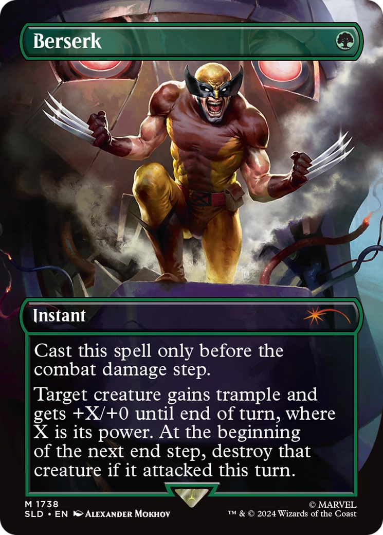 Berserk (1738) (Rainbow Foil) [Secret Lair Drop Series] | Odin's Place