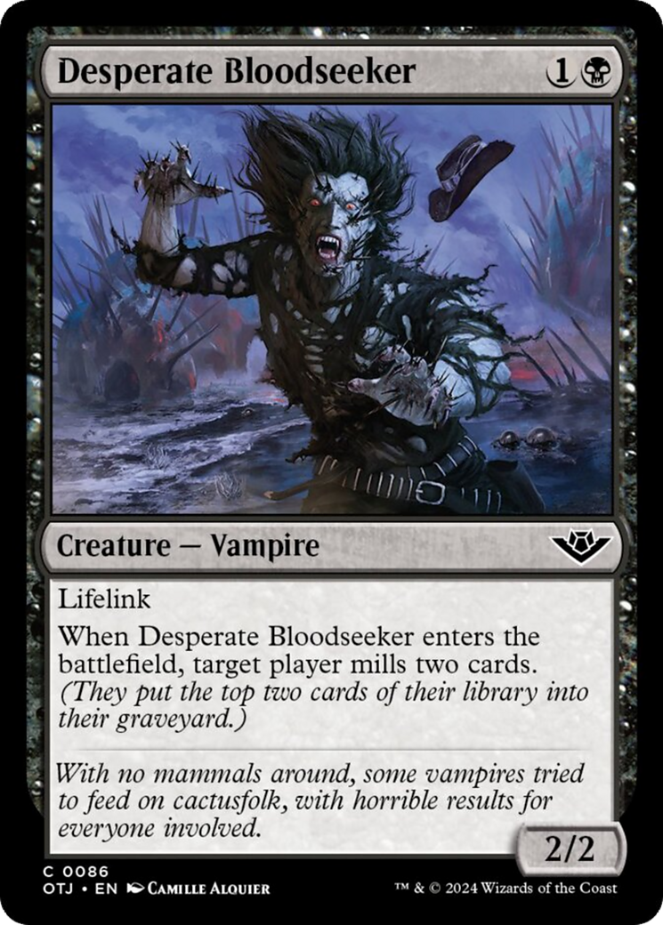 Desperate Bloodseeker [Outlaws of Thunder Junction] | Odin's Place