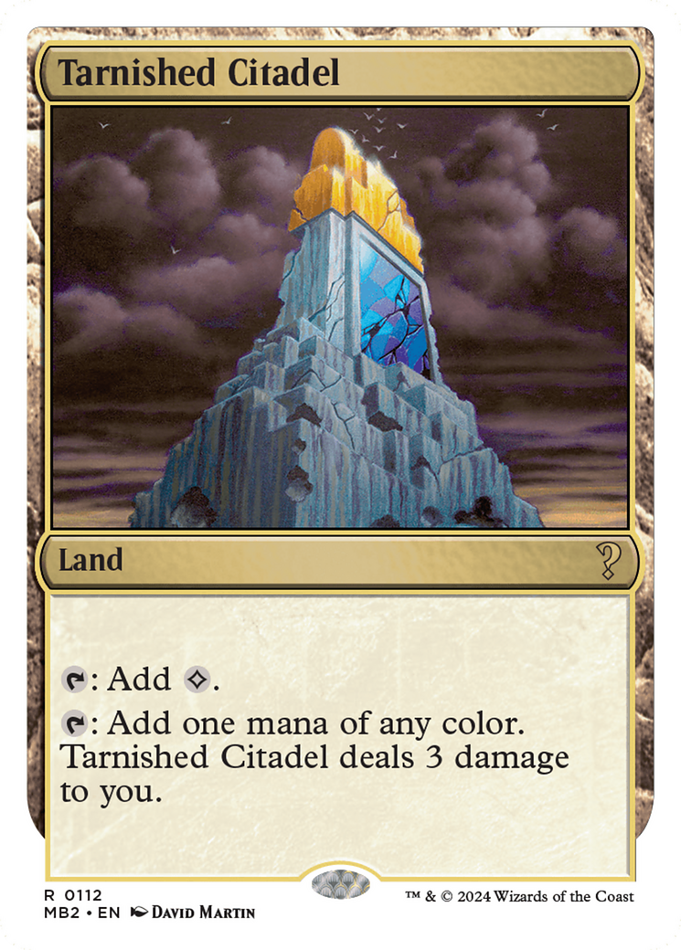 Tarnished Citadel (White Border) [Mystery Booster 2] | Odin's Place