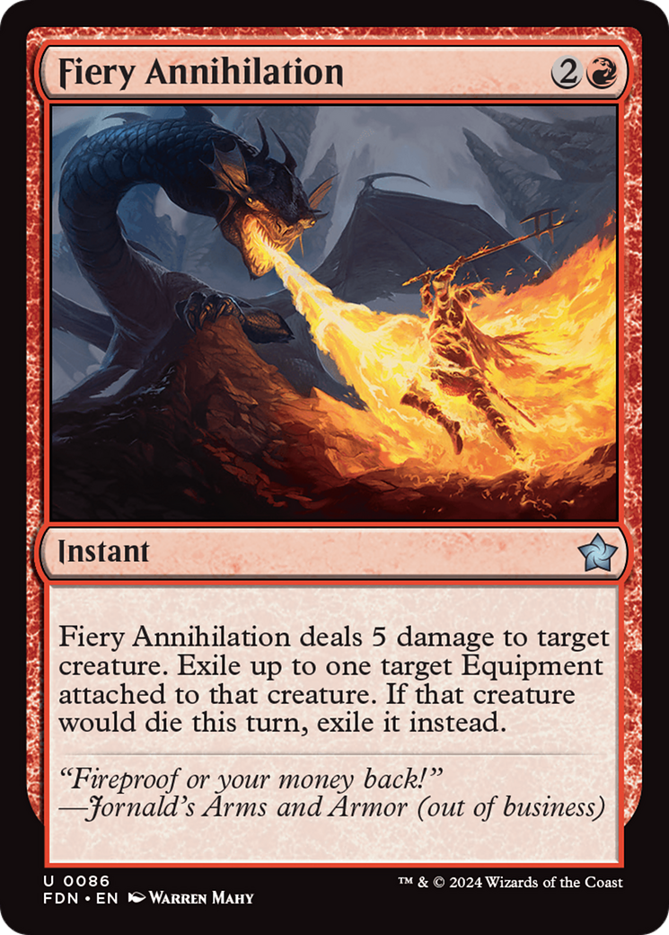 Fiery Annihilation [Foundations] | Odin's Place