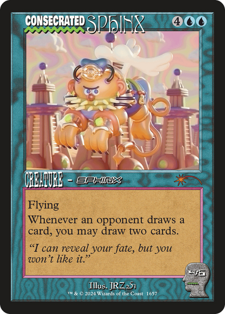 Consecrated Sphinx (1657) (Rainbow Foil) [Secret Lair Drop Series] | Odin's Place