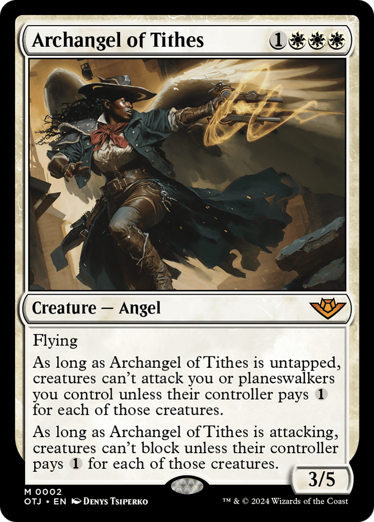 Archangel of Tithes [Outlaws of Thunder Junction] | Odin's Place