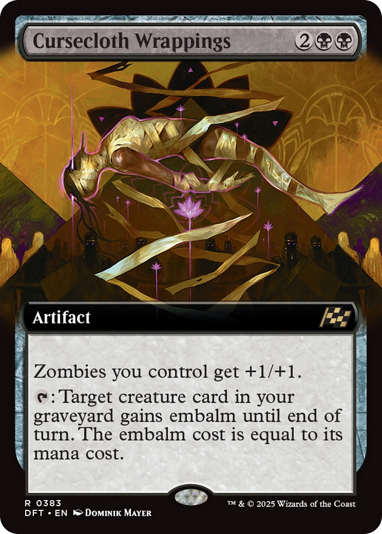 Cursecloth Wrappings (Extended Art) [Aetherdrift] | Odin's Place