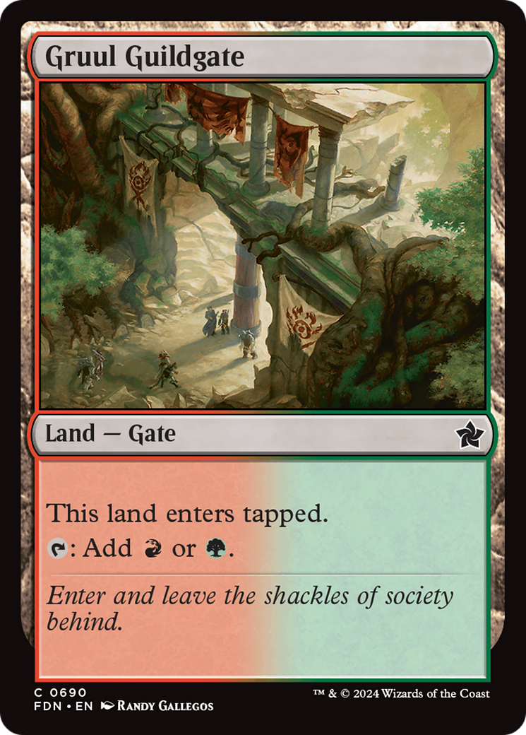 Gruul Guildgate [Foundations] | Odin's Place