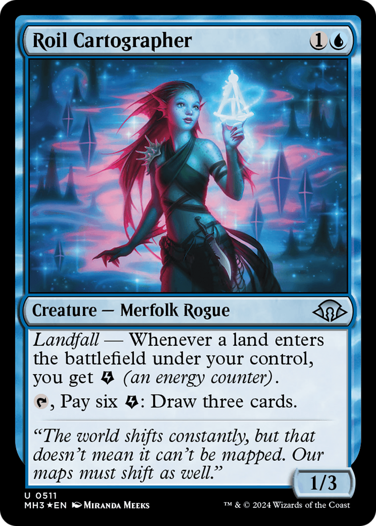 Roil Cartographer (Ripple Foil) [Modern Horizons 3] | Odin's Place