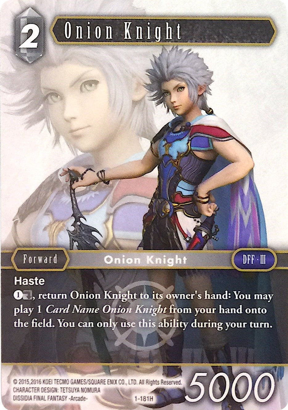 Onion Knight (Alternate Art) [Opus I Promo Cards] | Odin's Place