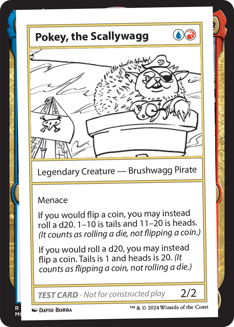 Pokey, the Scallywagg [Mystery Booster 2 Playtest Cards] | Odin's Place