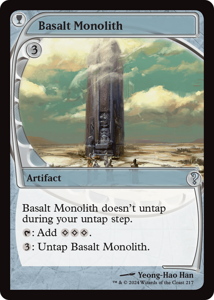 Basalt Monolith (Future Sight) [Mystery Booster 2] | Odin's Place