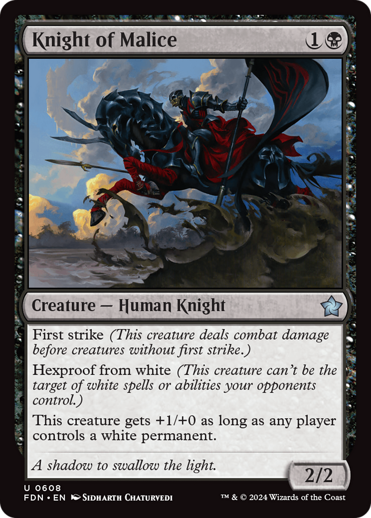 Knight of Malice [Foundations] | Odin's Place
