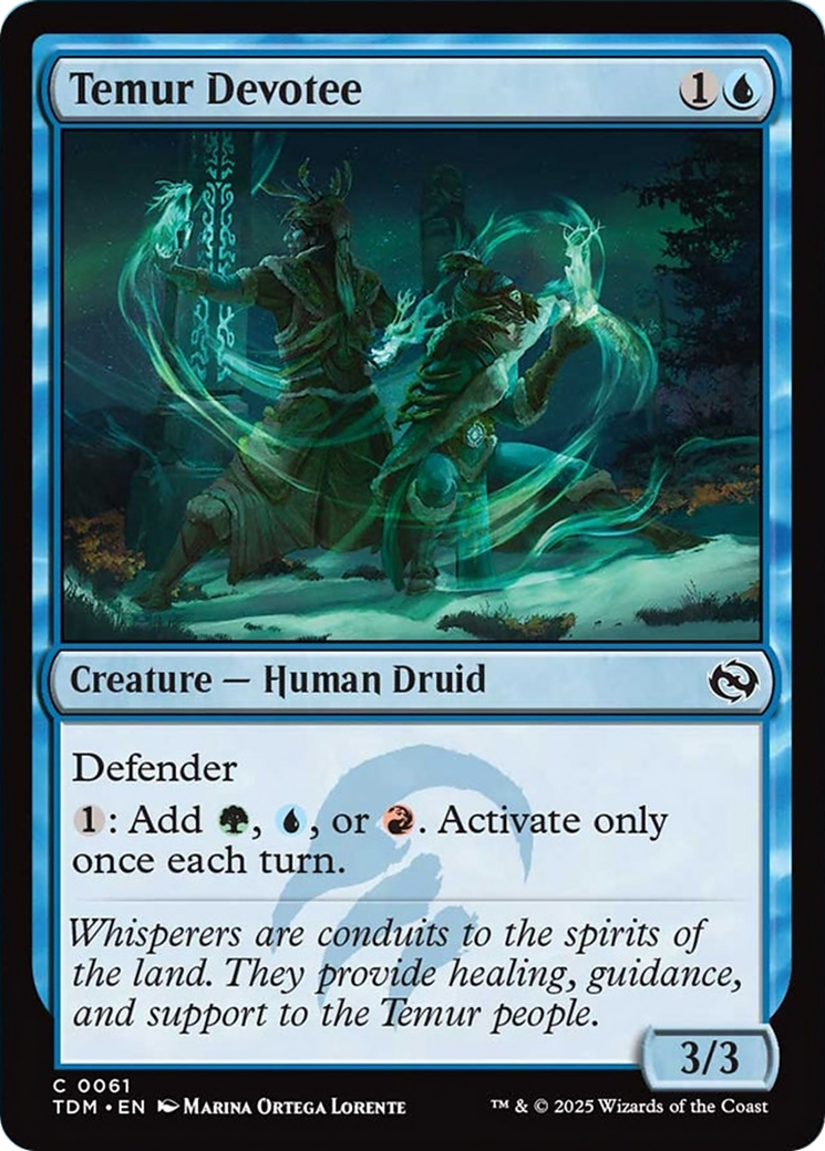 Temur Devotee [Tarkir: Dragonstorm] | Odin's Place
