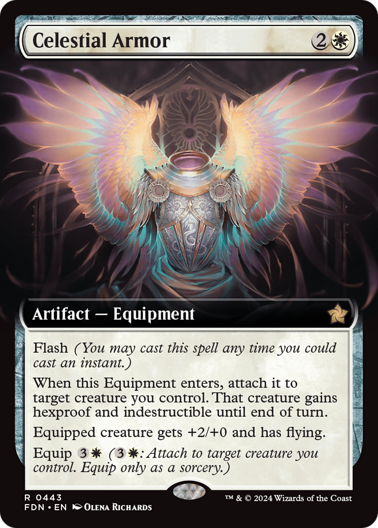 Celestial Armor (Extended Art) [Foundations] | Odin's Place