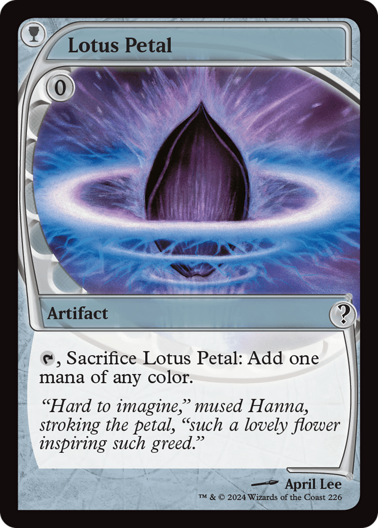 Lotus Petal (Future Sight) [Mystery Booster 2] | Odin's Place