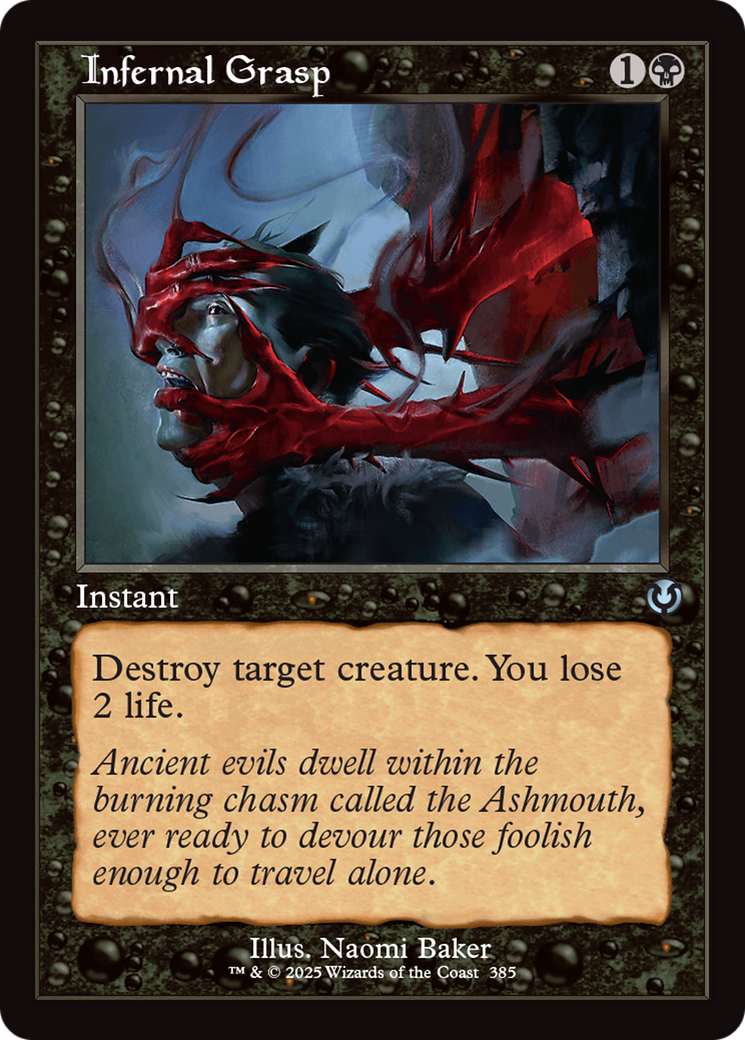 Infernal Grasp (Retro Frame) [Innistrad Remastered] | Odin's Place