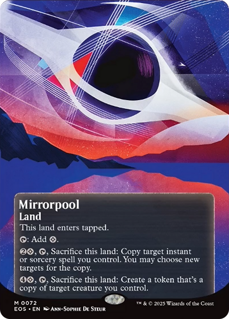 Mirrorpool (0072) (Borderless) [Edge of Eternities: Stellar Sights] | Odin's Place