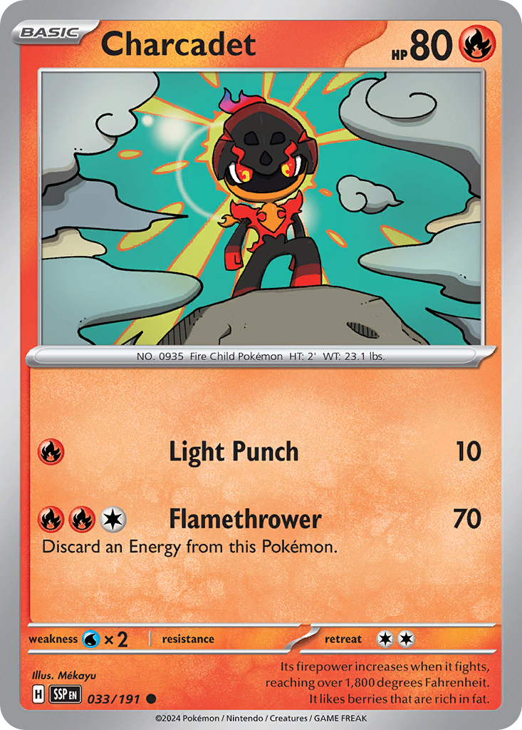 Charcadet (033/191) [Scarlet & Violet: Surging Sparks] | Odin's Place