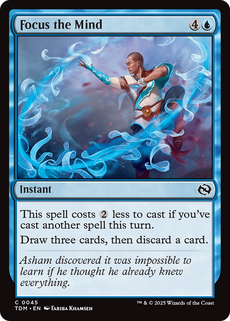 Focus the Mind [Tarkir: Dragonstorm] | Odin's Place
