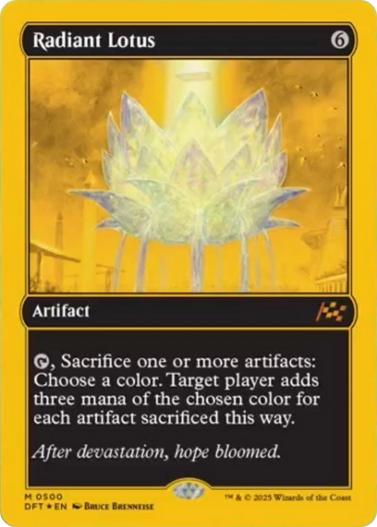 Radiant Lotus (First-Place Foil) [Aetherdrift] | Odin's Place