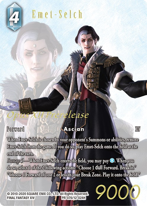 Emet-Selch [Opus XII Promo Cards] | Odin's Place