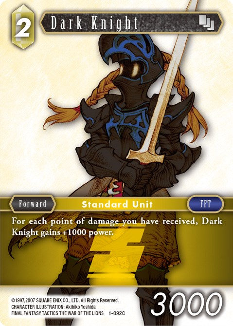 Dark Knight (Female Unit) [Opus I] | Odin's Place