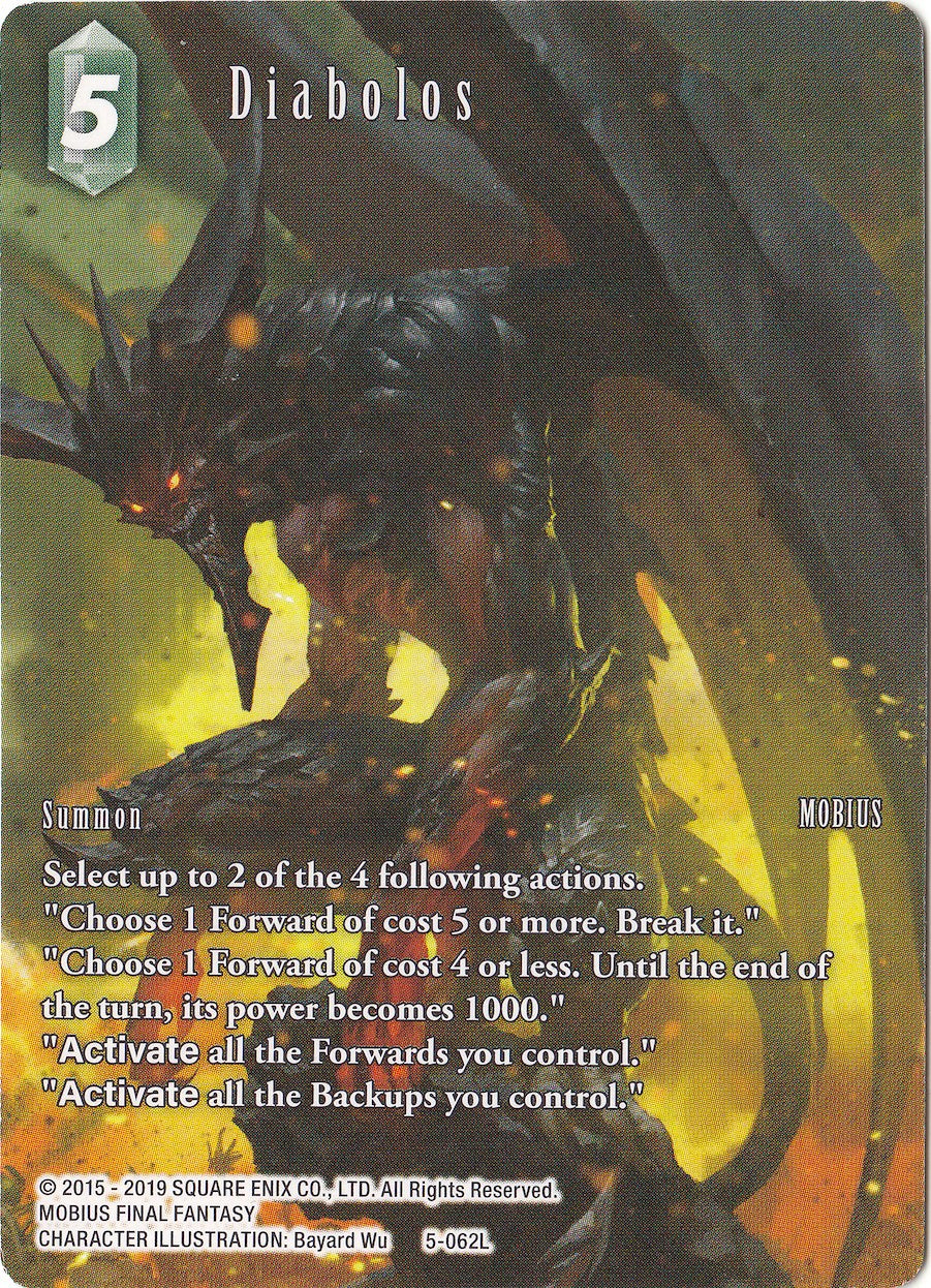 Diabolos (Full Art) (Deck Exclusive) [Opus V] | Odin's Place