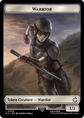 Treasure (0018) // Warrior Double-Sided Token [Fallout Tokens] | Odin's Place