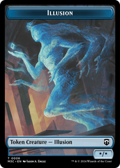 Illusion // Servo Double-Sided Token [Modern Horizons 3 Commander Tokens] | Odin's Place