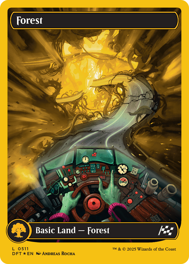 Forest (0511) (First-Place Foil) [Aetherdrift] | Odin's Place