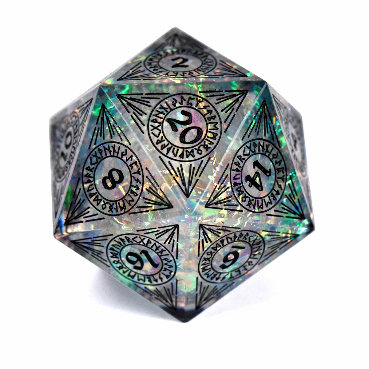 DND Dice Halls of Asgard 34mm D20 | Odin's Place