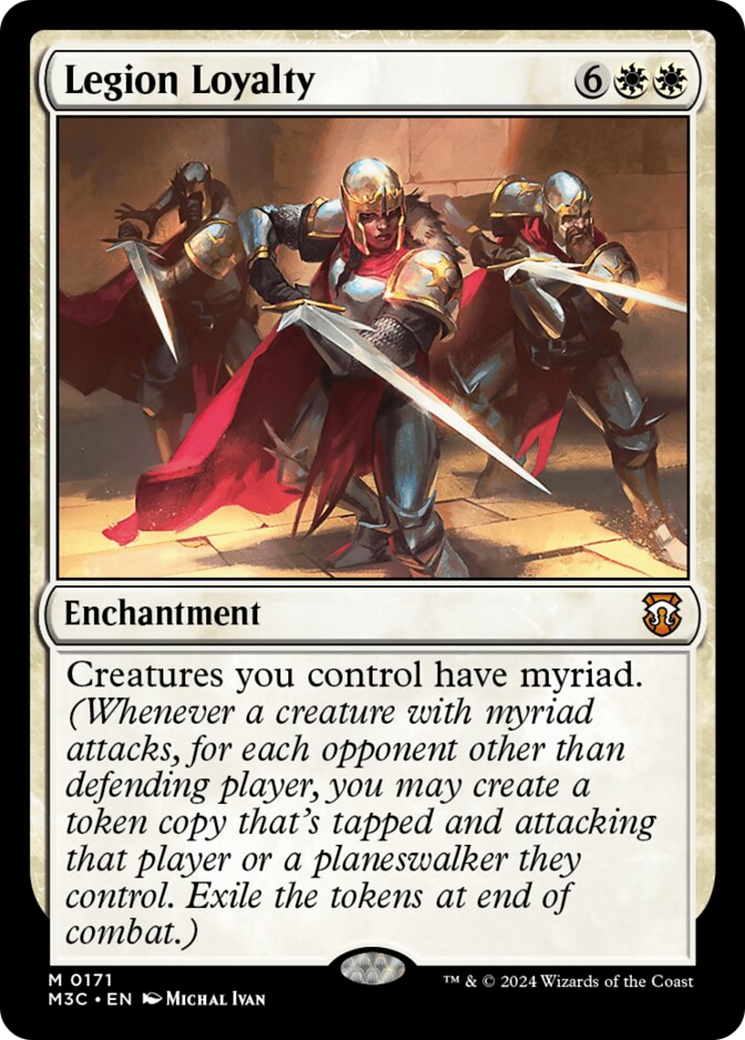 Legion Loyalty (Ripple Foil) [Modern Horizons 3 Commander] | Odin's Place