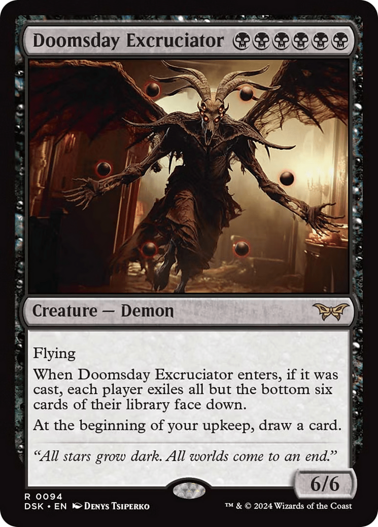 Doomsday Excruciator [Duskmourn: House of Horror] | Odin's Place