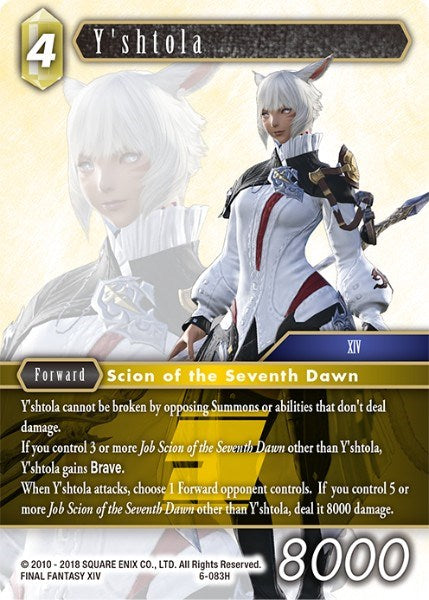 Y'shtola [Opus VI] | Odin's Place