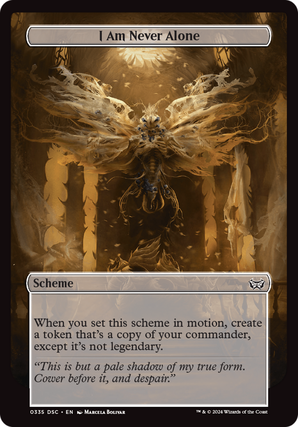 I Am Never Alone (Full Art) [Duskmourn: Archenemy] | Odin's Place