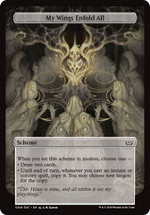 My Wings Enfold All (Full Art) [Duskmourn: Archenemy] | Odin's Place