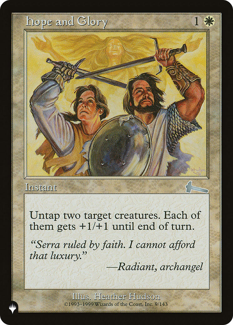Hope and Glory [The List] | Odin's Place