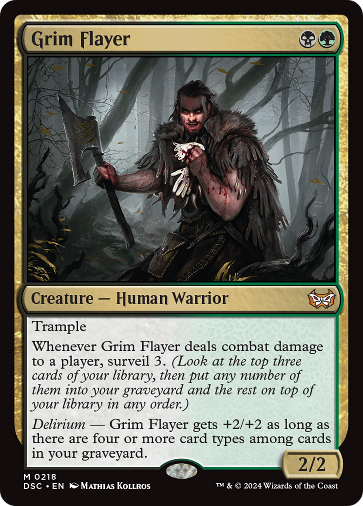 Grim Flayer [Duskmourn: House of Horror Commander] | Odin's Place