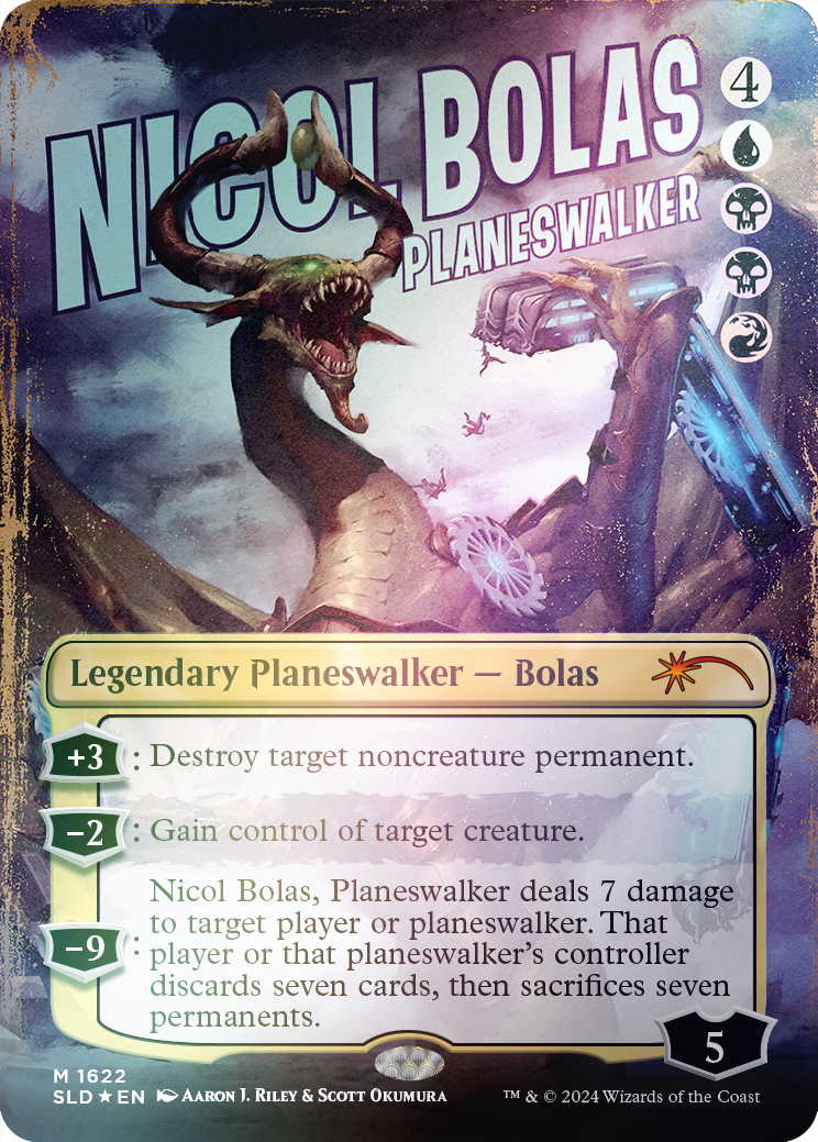 Nicol Bolas, Planeswalker (Rainbow Foil) [Secret Lair Drop Series] | Odin's Place