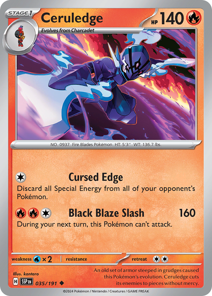 Ceruledge (035/191) [Scarlet & Violet: Surging Sparks] | Odin's Place