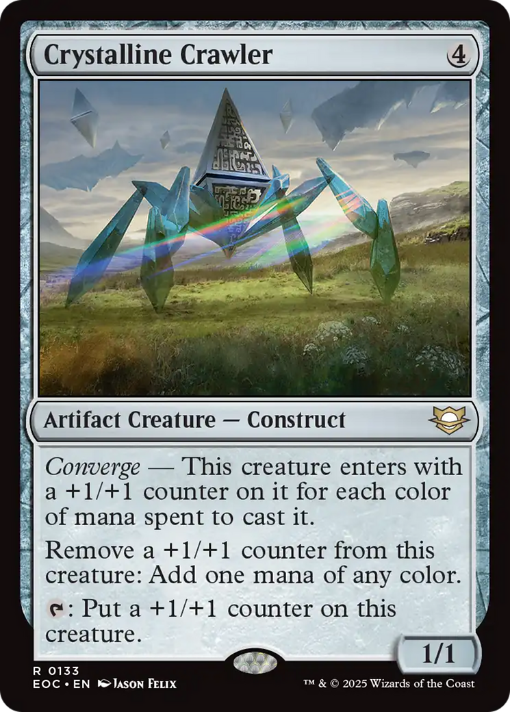 Crystalline Crawler [Edge of Eternities Commander] | Odin's Place