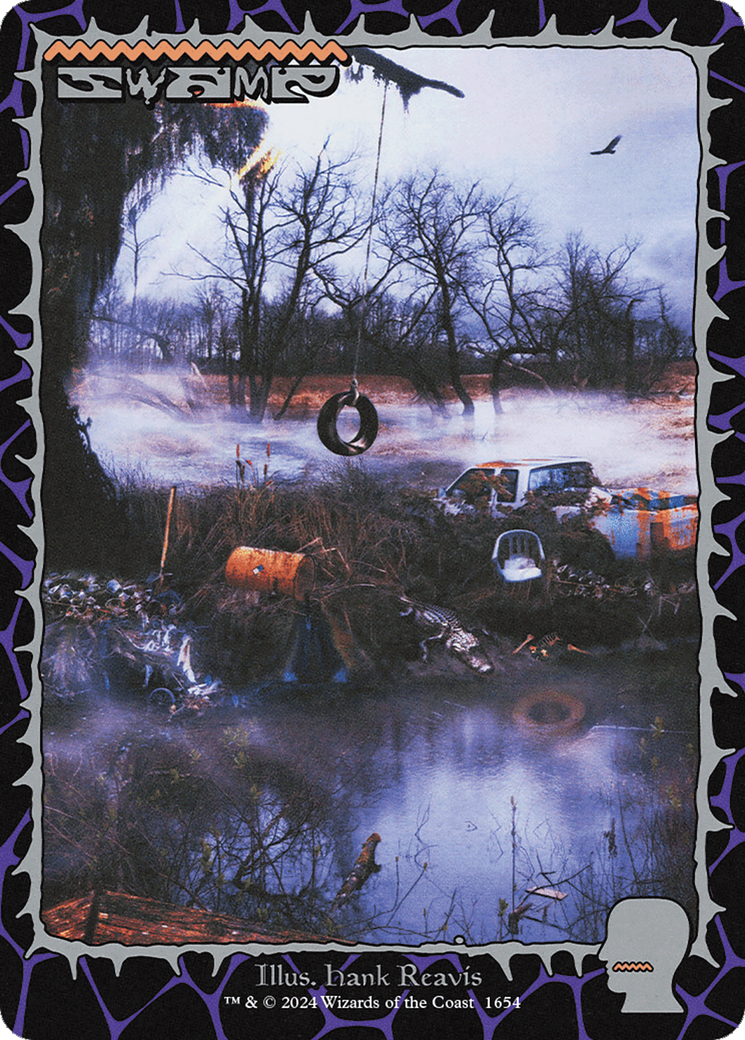 Swamp (1654) (Rainbow Foil) [Secret Lair Drop Series] | Odin's Place