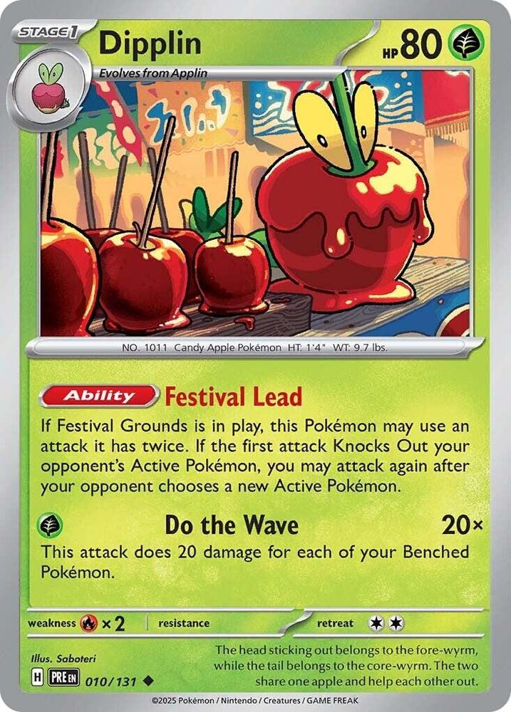 Dipplin (010/131) [Scarlet & Violet: Prismatic Evolutions] | Odin's Place