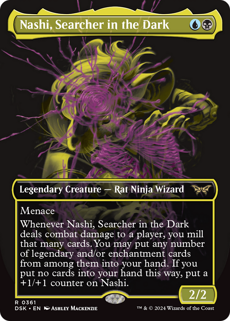 Nashi, Searcher in the Dark (Showcase) [Duskmourn: House of Horror] | Odin's Place