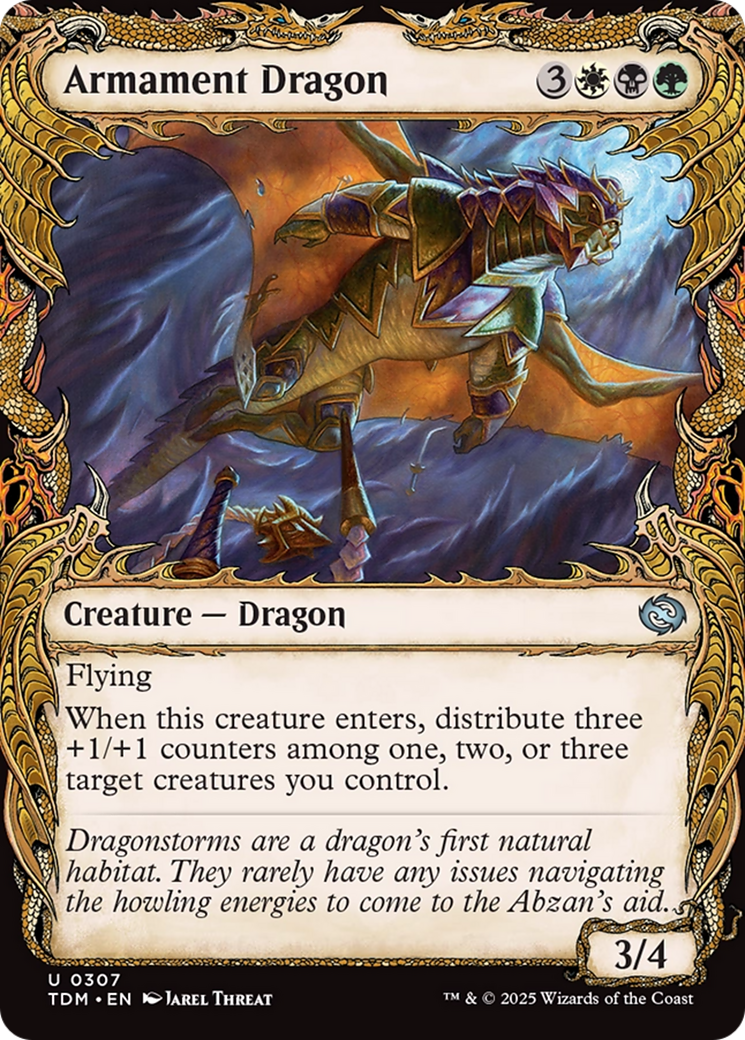Armament Dragon (Showcase) [Tarkir: Dragonstorm] | Odin's Place