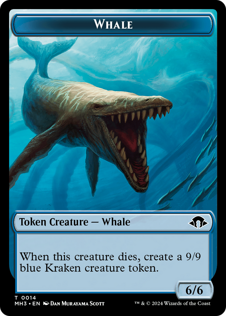 Whale // Energy Reserve Double-Sided Token [Modern Horizons 3 Tokens] | Odin's Place