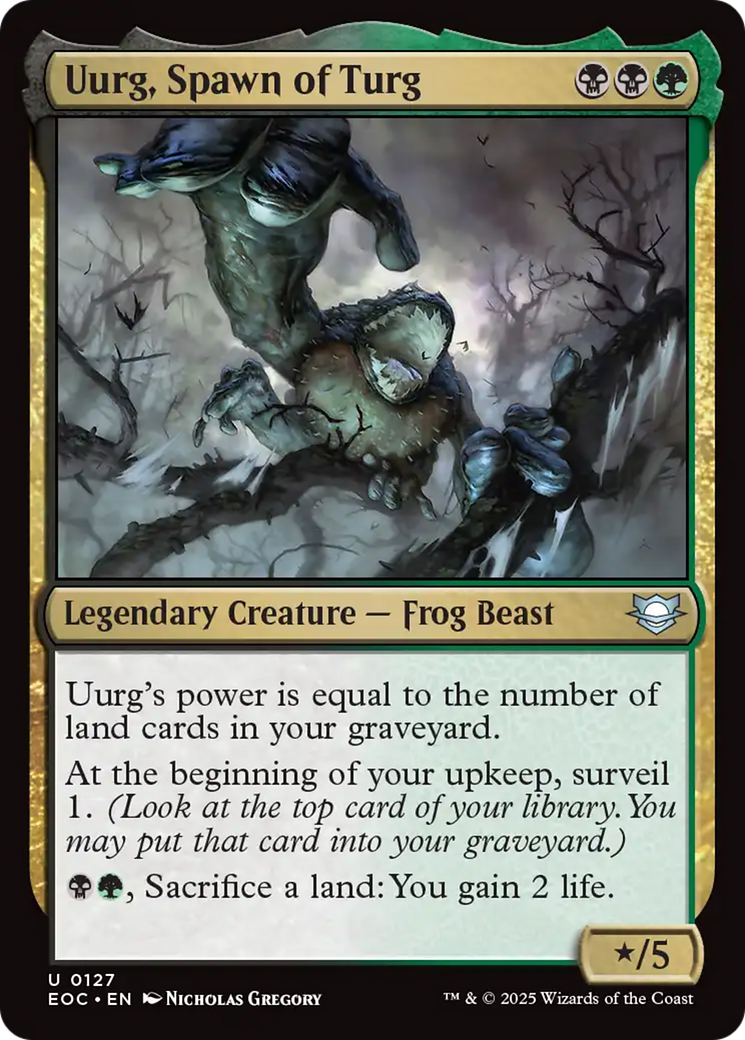 Uurg, Spawn of Turg [Edge of Eternities Commander] | Odin's Place